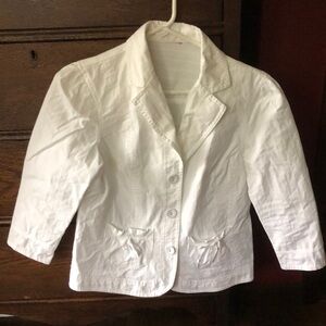 Classic White Women's Blazer